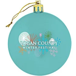 Flat Shatterproof Ornament - Opaque - Full Color