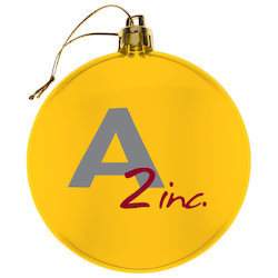 Flat Shatterproof Ornament - Translucent - Full Color