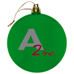 Flat Shatterproof Ornament - Translucent - Full Color