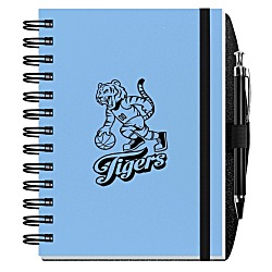 Polypro Journal with Pen - 7" x 5" - 100 sheet - Translucent