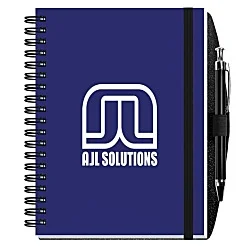 Polypro Journal with Pen - 7" x 5" - 50 sheet - Solid