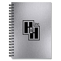 Elite Metallic Paperboard Journal - 10" x 7" - 100 sheet