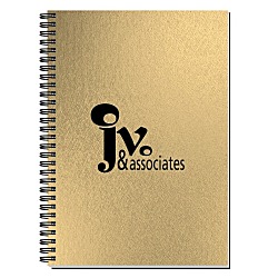 Elite Metallic Paperboard Journal - 10" x 7" - 50 sheet