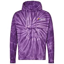 Tie-Dyed Cyclone Hooded Sweatshirt