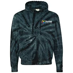 Tie-Dyed Cyclone Hooded Sweatshirt