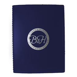 Flex Leatherette Cover Journal - 10-5/8" x 8-1/4"