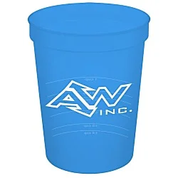 Translucent Stadium Cup with Measurements- 16 oz.