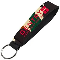 Neoprene Wrist Strap Key Holder - Camo