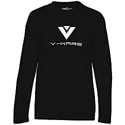 BLU-X-DRI Stain Release Performance LS T-Shirt - Men's