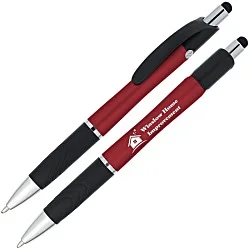 Souvenir Emblem Stylus Pen - Metallic
