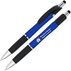 Souvenir Emblem Stylus Pen - Metallic
