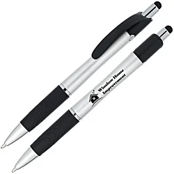 Souvenir Emblem Stylus Pen - Metallic