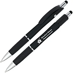 Souvenir Emblem Stylus Pen - Metallic