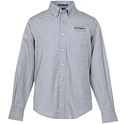 Easy Care Poplin Crosshatch Shirt - Men's