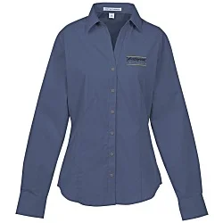 Easy Care Poplin Crosshatch Shirt - Ladies'