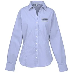 Easy Care Poplin Crosshatch Shirt - Ladies'