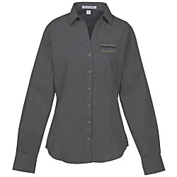Easy Care Poplin Crosshatch Shirt - Ladies'