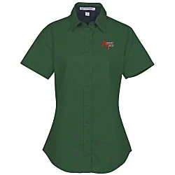 Workplace Easy Care SS Twill Shirt - Ladies'