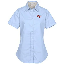Workplace Easy Care SS Twill Shirt - Ladies'