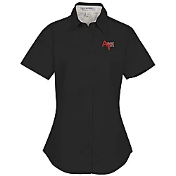 Workplace Easy Care SS Twill Shirt - Ladies'