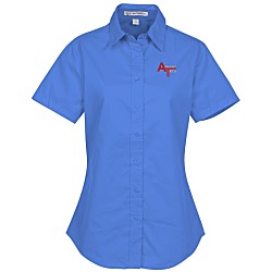 Workplace Easy Care SS Twill Shirt - Ladies'