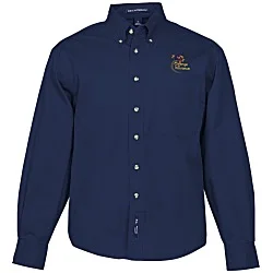 Garment-Washed Cotton Twill Shirt