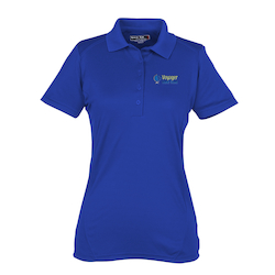 Mini Pique Raglan Performance Polo - Ladies'