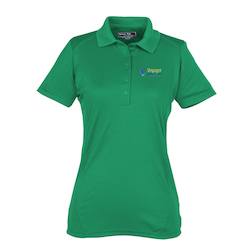 Mini Pique Raglan Performance Polo - Ladies'