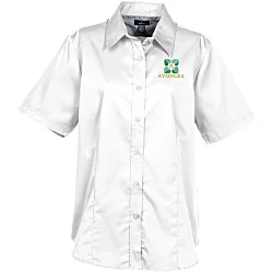 Willshire Twill Short Sleeve Dress Shirt - Ladies'- 24 hr