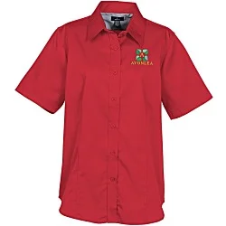 Willshire Twill Short Sleeve Dress Shirt - Ladies'- 24 hr