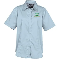Willshire Twill Short Sleeve Dress Shirt - Ladies'- 24 hr