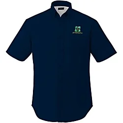 Willshire Twill Short Sleeve Dress Shirt - Men's - 24 hr