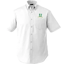 Willshire Twill Short Sleeve Dress Shirt - Men's - 24 hr