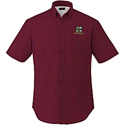 Willshire Twill Short Sleeve Dress Shirt - Men's - 24 hr
