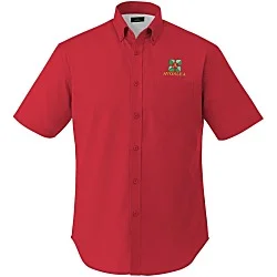 Willshire Twill Short Sleeve Dress Shirt - Men's - 24 hr