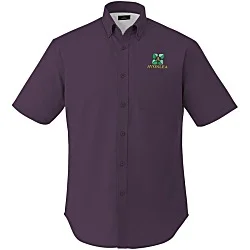 Willshire Twill Short Sleeve Dress Shirt - Men's - 24 hr