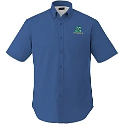 Willshire Twill Short Sleeve Dress Shirt - Men's - 24 hr