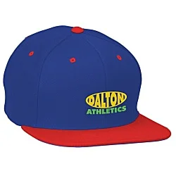Flat Bill Snapback Cap