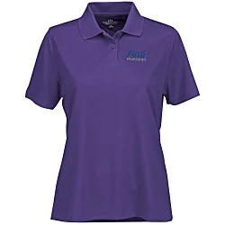 Vansport Omega Solid Mesh Tech Polo - Ladies' - Embroidered - 24 hr