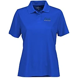 Vansport Omega Solid Mesh Tech Polo - Ladies' - Embroidered - 24 hr