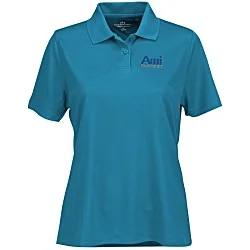 Vansport Omega Solid Mesh Tech Polo - Ladies' - Embroidered - 24 hr