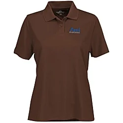 Vansport Omega Solid Mesh Tech Polo - Ladies' - Embroidered - 24 hr