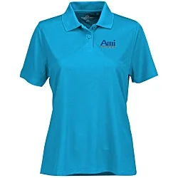 Vansport Omega Solid Mesh Tech Polo - Ladies' - Embroidered - 24 hr