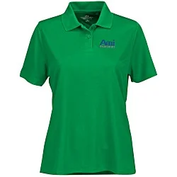 Vansport Omega Solid Mesh Tech Polo - Ladies' - Embroidered - 24 hr