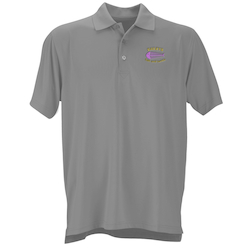 Vansport Omega Solid Mesh Tech Polo - Men's - Embroidered - 24 hr