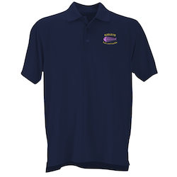 Vansport Omega Solid Mesh Tech Polo - Men's - Embroidered - 24 hr