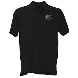 Vansport Omega Solid Mesh Tech Polo - Men's - Embroidered - 24 hr