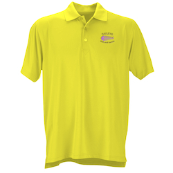 Vansport Omega Solid Mesh Tech Polo - Men's - Embroidered - 24 hr