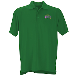 Vansport Omega Solid Mesh Tech Polo - Men's - Embroidered - 24 hr