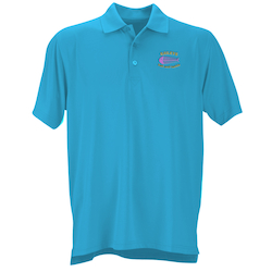 Vansport Omega Solid Mesh Tech Polo - Men's - Embroidered - 24 hr